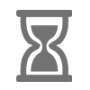 Icone d'un sablier pour illustrer la durée des parcours de développement Humance